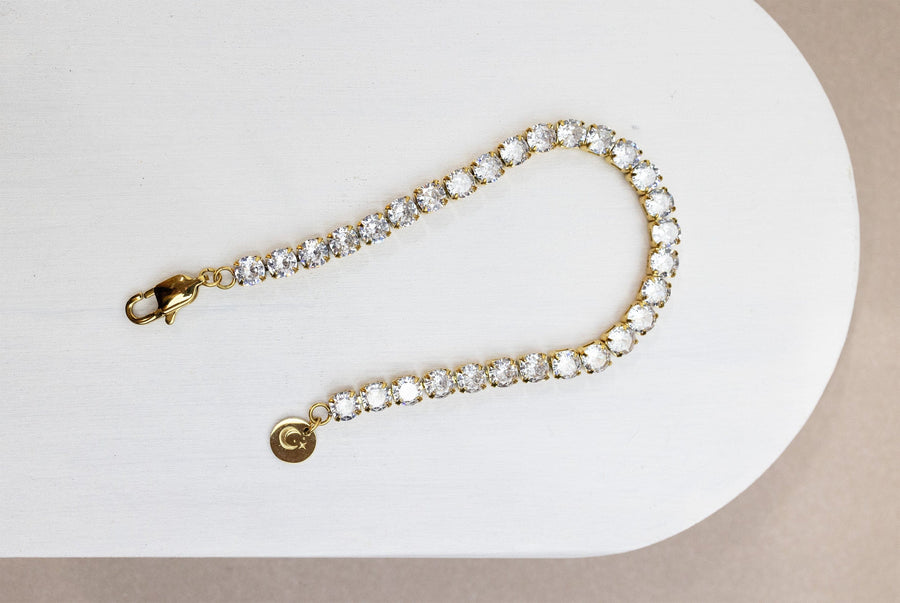 Luna Love Ring in Gold and Tatum Bracelet Bundle